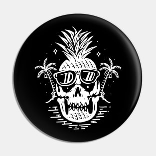 Skull Pineapple Pin