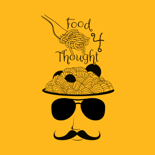 Food for Thought Head full of Spaghetti T-Shirt