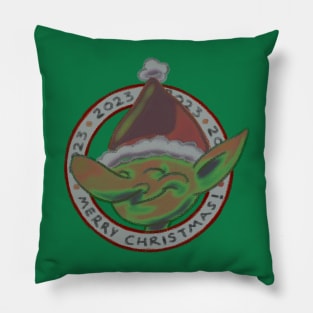 merry christmas goblin 2 Pillow