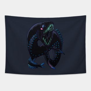 Scaleless Black Dragonfish Tapestry