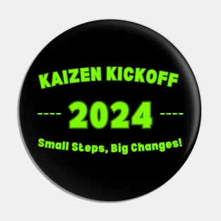 KAIZEN Kickoff 2024. Pin