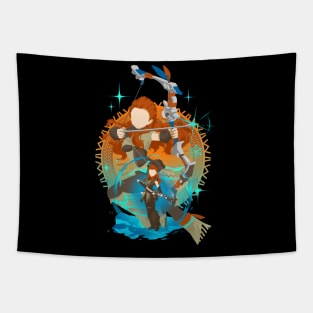 Savior From Another World Aloy Tapestry