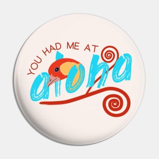 Funny - You Had Me at Aloha Pin