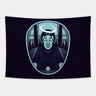 Nimues Retreat Crest Tapestry