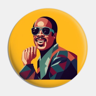 Stevie Wonder WPAP Limit Color Pin