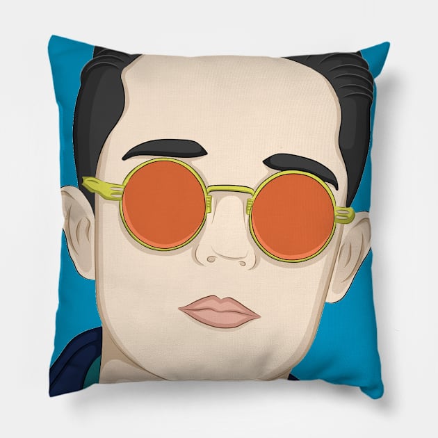 Cool guy Pillow by ULETI