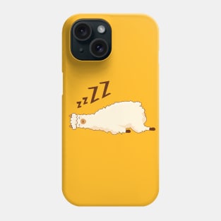 llama sleeping Phone Case