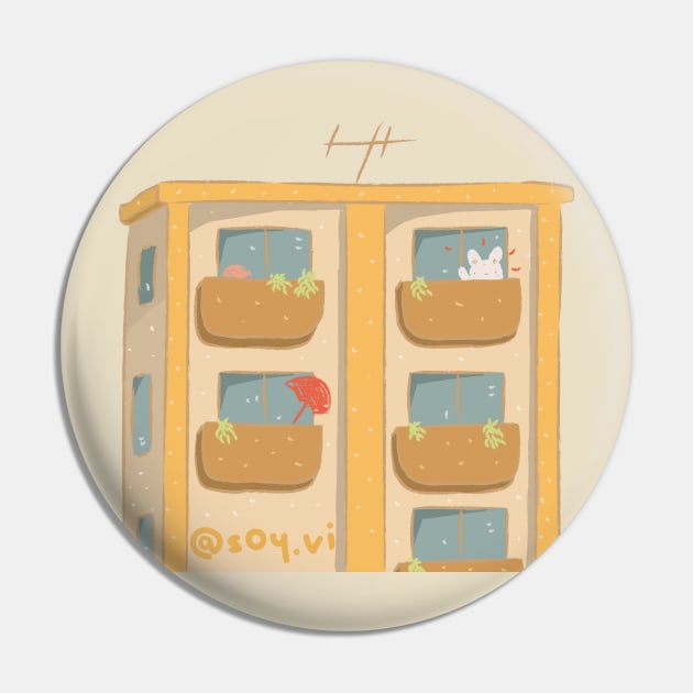 Apartment building! Pin by SoyVi