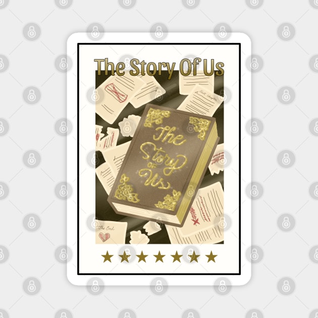 THE STORY OF US CARD Magnet by ulricartistic