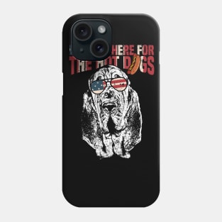 Bloodhound Shirt Funny 4th of July Phone Case