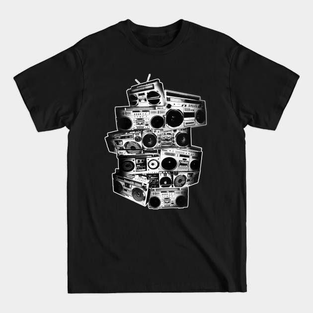 Discover Ghetto sound. - Ghetto Blaster - T-Shirt