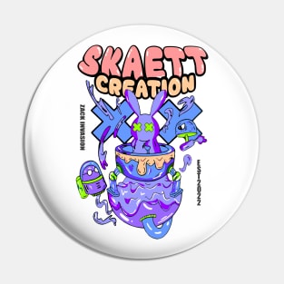 Skaett Creation Zack Invasion Est 2022 Pin