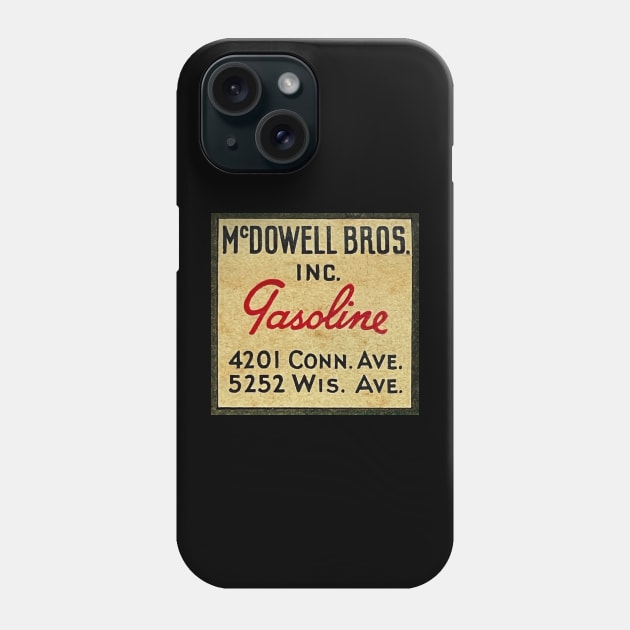 McDowell Brothers Gasoline Phone Case by Wright Art