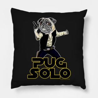 Pug Solo Pillow