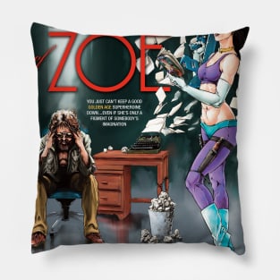 Revenge Of Zoe Movie Poster Pillow