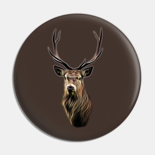 Highland Stag Pin