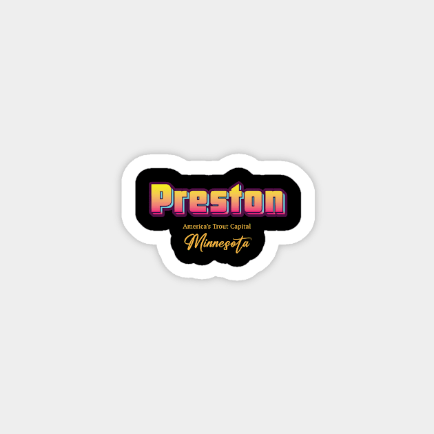 Preston Magnet by Delix_shop