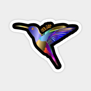 On Air Colorful Flying Bird Py Magnet