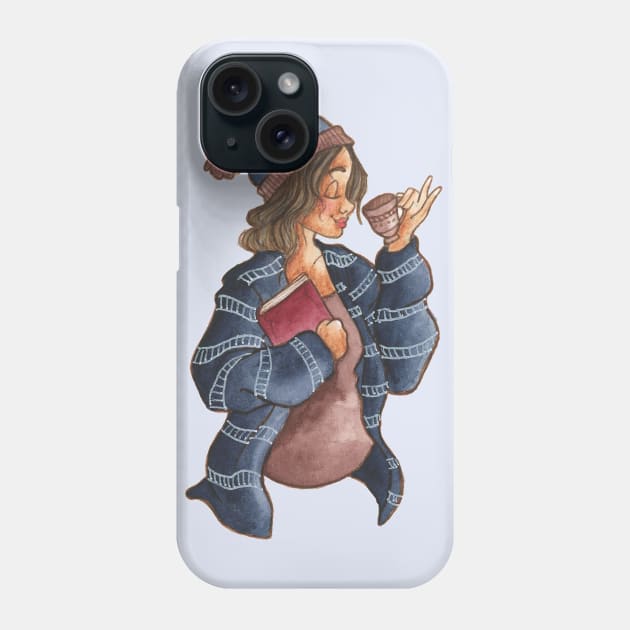 Winter Tea Phone Case by EmilyRCarrier