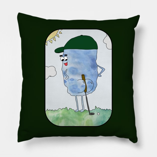 Golf! Pillow by HFGJewels