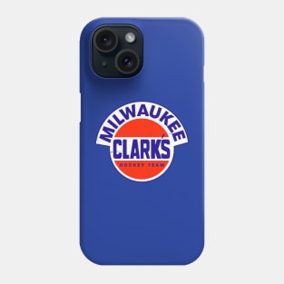 Defunct Milwaukee Clarks Hockey 1949 Phone Case