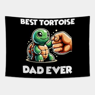 Best Tortoise Dad Ever Tapestry
