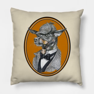 Min Pin Holmes Pillow