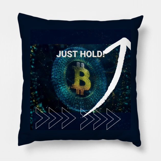 Crypto fan Pillow by Solana Del
