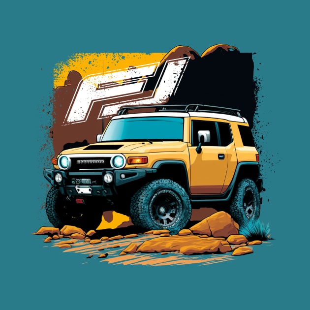 Vintage Style FJ Cruiser by Kid Relic