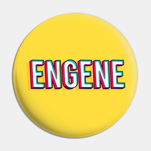 ENHYPEN ENGENE typography Pin by Oricca