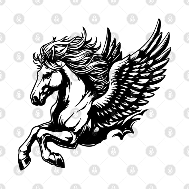 Mythical Winged Horse: Pegasus camp half blood - percy jackson by whatyouareisbeautiful