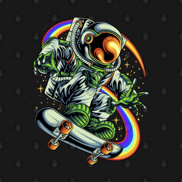 SKATENAUT | Astronaut pro skater by Wagum Std