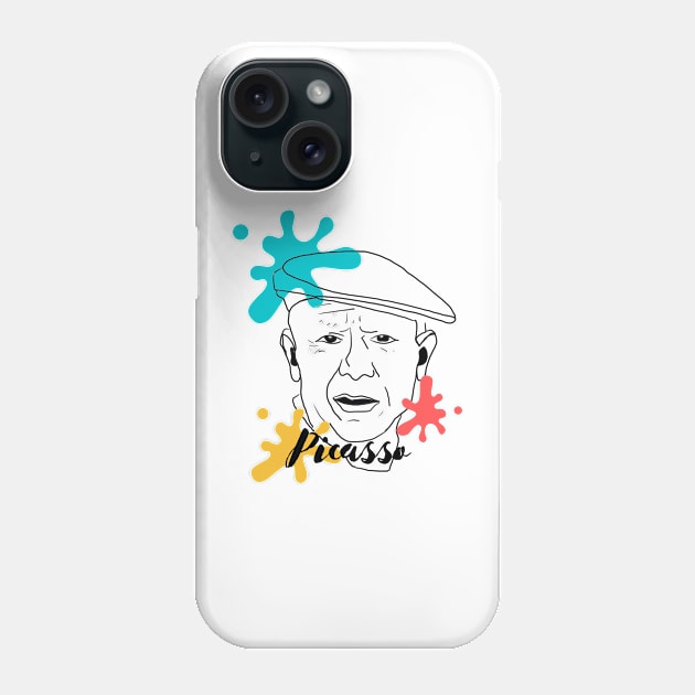 Picasso Phone Case by JustStewin'Art