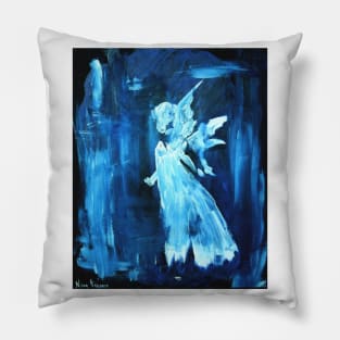 Blue Angel Pillow