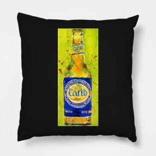 Caribbean Beer Bottle Pillow