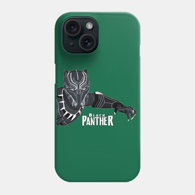 Black Panther Phone Case by RafaDiaz