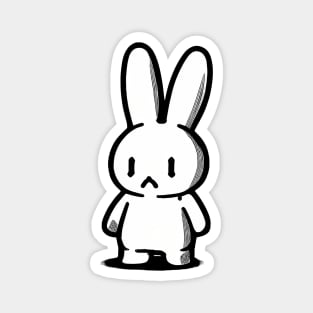 Monochromatic bunny Magnet