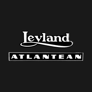 Vintage Leyland Atlantean double decker bus emblem T-Shirt