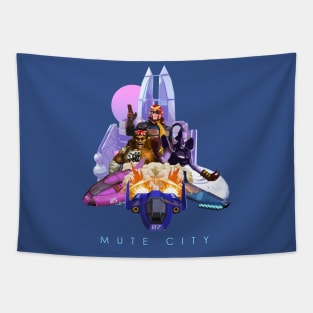 Mute City Tapestry