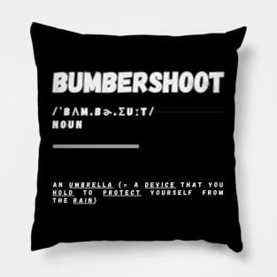 Word Bumbershoot Pillow