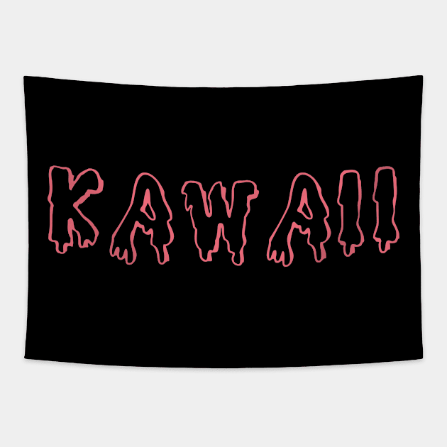 Creepy Kawaii Tapestry by daniellecaliforniaa