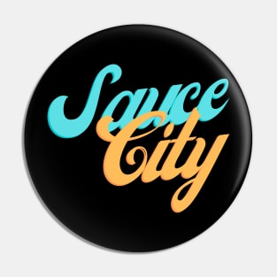 Sauce City Original Pin