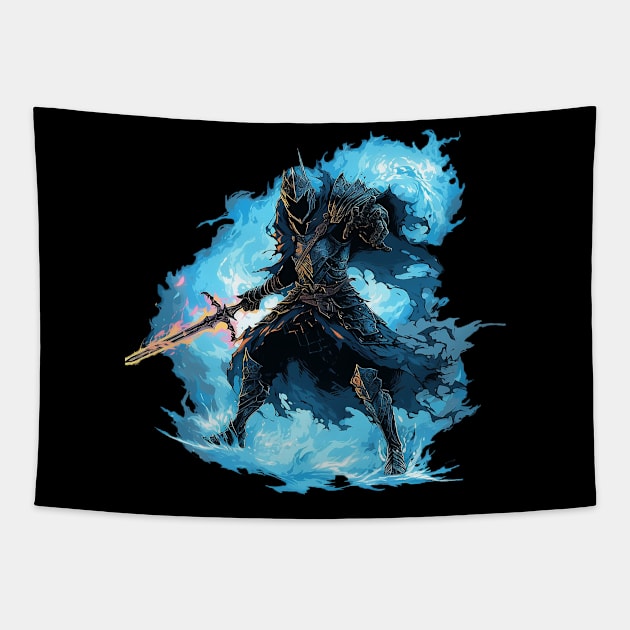 dark soul Tapestry by piratesnow