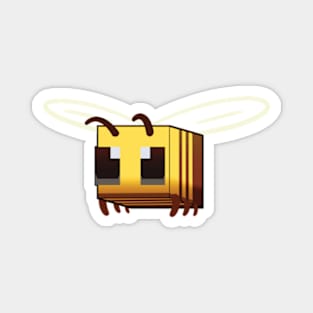 Square Bee Magnet