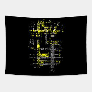 Industrial Shabby Background Tapestry