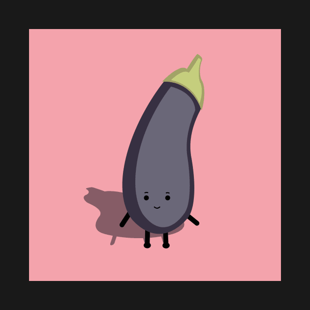 It's aubergine and it's an art - aubergine art by Wertimo