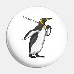 Penguin Fisher Fishing rod Pin