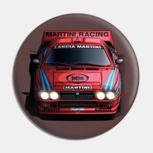 Lancia 037 Martini Group B - Illustration Pin