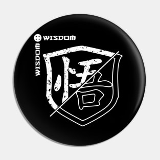 Wisdom Kanji goku DBZ Pin