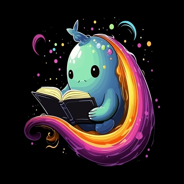 Narwhal Reads Book by JH Mart